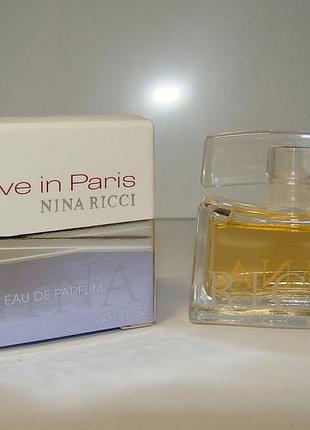 Мініатюра nina ricci love in paris edp. оригінал.