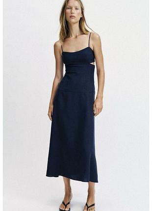 Сукня льон zara