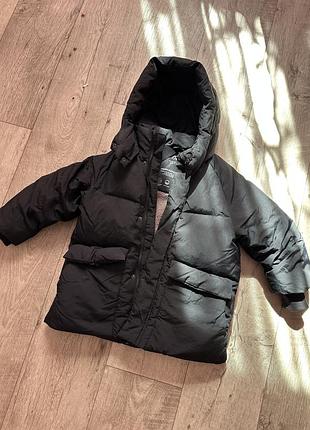 Зимовий пуховик розмір 110 zara