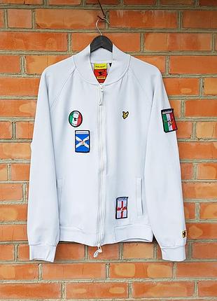 Lyle &amp; scott x panini олімпійка кофта оригінал (m)