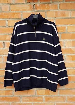 Lacoste вінтажний светр кофта оригінал (7 — xl)