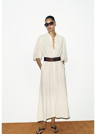 Сукня лляна zara