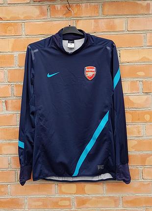 Nike arsenal 2010-12 лонгслив кофта футбольная спортивная оригинал (m)
