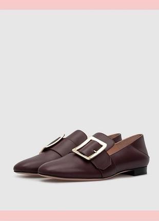 Жіночі шкіряні туфлі bally,37 розмір