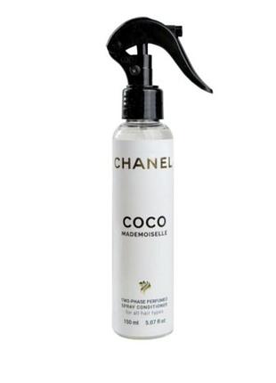 Двухфазный парфюмированный спрей-кондиционер для волос chanel coco mademoiselle, 150 мл.