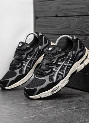 Чоловічі зимові кросівки asics gel-nyc low gore-tex termo winter ❄️