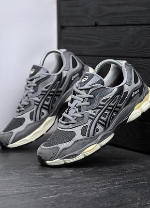 Чоловічі зимові кросівки asics gel-nyc low gore-tex termo winter ❄️