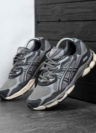 Чоловічі зимові кросівки asics gel-nyc low gore-tex termo winter ❄️