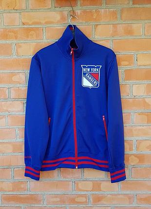 Mitchell &amp;ness nhl new york rangers олімпійка кофта оригінал (m)