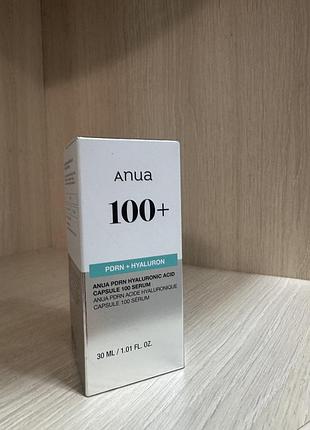 Сироватка anua porn hyaluronic acid capsule 100 serum для сяйва шкіри з полінуклеотидами 30 мл