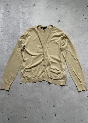 Жіноча бежева кофта кардиган polo ralph lauren