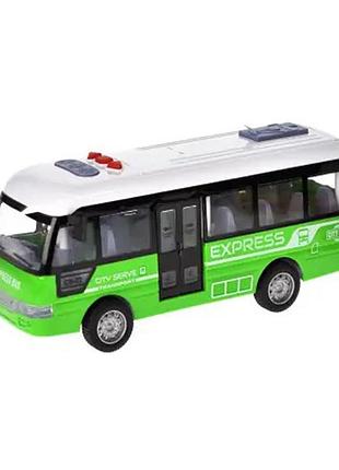 Дитячий інерційний автобус ym-9907f(green) 19х6,5х8 см