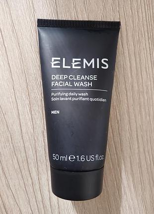 Гель для умывания глубокого очищения elemis deep cleanse facial wash 50 мл. новый.