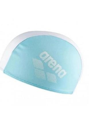 Шапка для плавания "polyester ii kids" arena 002491-102 голубой, osfm