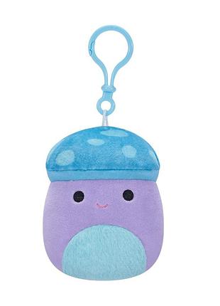 Мягкая игрушка гриб пайл squishmallows sqcp00149 на клипсе 9 см
