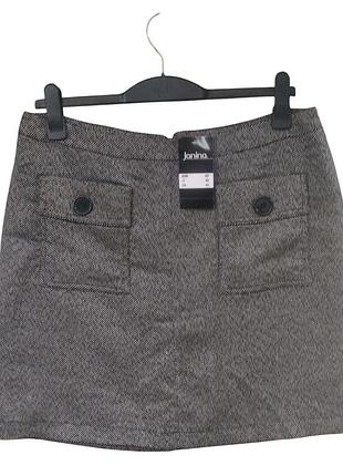 Нова твідова мініспідниця, janina, eur42/l-xl