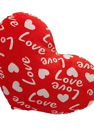 Детская мягконабивная игрушка "сердце love" hl-m 25 см