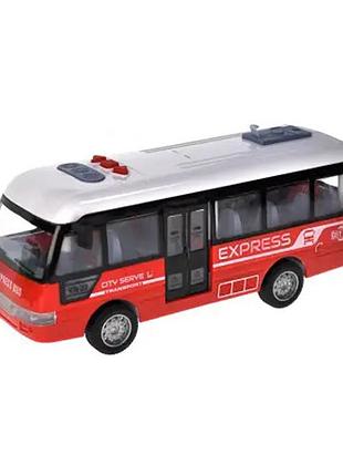 Дитячий інерційний автобус ym-9907f(red) 19х6,5х8 см