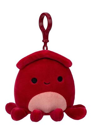 Мягкая игрушка кальмар альтман squishmallows sqcp00146 на клипсе 9 см