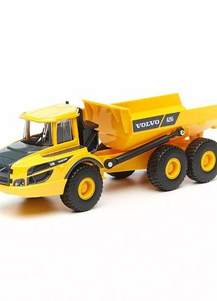 Автомодель "самосвал volvo a25g" bburago 18-32085 серии construction