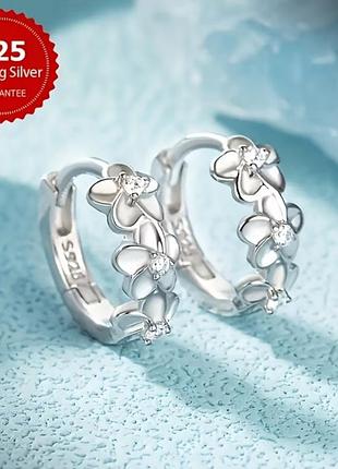 Сережки срібло 925 проба
