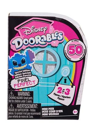 Ігровий набір маленький піксельний будиночок disney doorables 44854 s12 серії "multi peek"