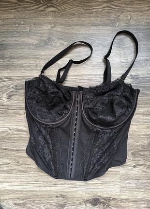 Чорний корсет primark  80 g-85 e-f