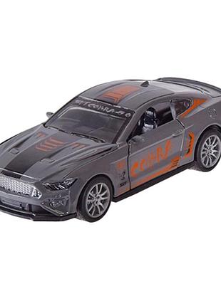 Модель автомобиля "ford mustang" ap74166 масштаб 1:32 серый