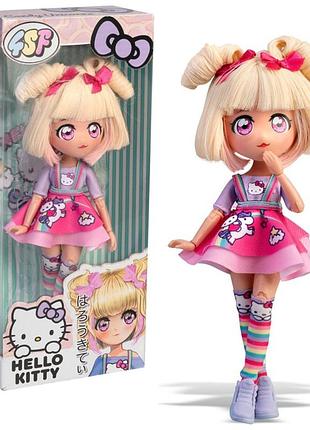 Дитяча лялька "цукерка єдиноріг" 4sf manga dolls hktf0400 серії "hello kitty"