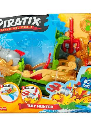 Детский игровой набор с фигурками "пиратский корабль небесный охотник" piratix ppxsp114in10