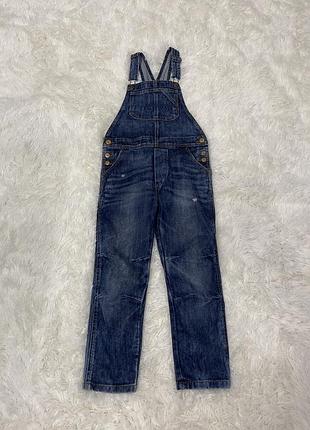 👖 джинсовий комбінезон h&m для хлопчика