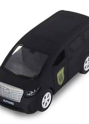 Автомодель серии "шевроны героев" toyota alphard "уда" technodrive km6011ud