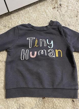 Дитячий світшот fred & flo «tiny human»