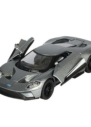 Инерционная машинка kinsmart kt5391w металлическая, 1:38 серый