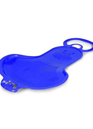 Детские санки-ледянка ms 1703(blue) размер 63х37,5 см