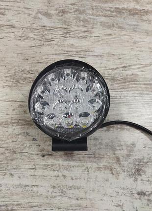 Фара led кругла 42w 110х55 мм, 12/24в