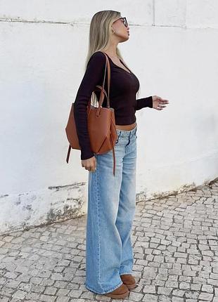Bershka базові джинси baggy