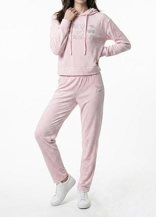 Плюшевий домашній комплект спортивного костюма для дому, сну juicy couture