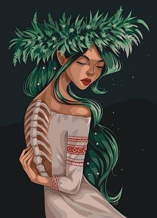 Картина по номерам "мавка" @lien_illustration 10077-ac 40х50 см