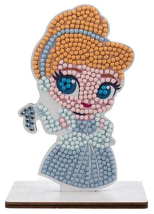 Набор для творчества со стразами "золушка" crystal art cafgr-dny004 на подставке