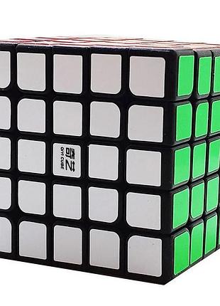 Головоломка кубик рубика qiyi mofangge 159black 5х5 с наклейками