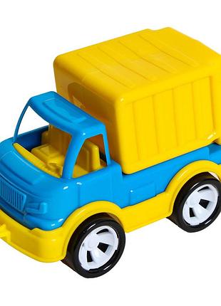 Дитяча іграшка сміттєвоз "mini matik" 002/7bms(blue) пластик, 13,5 см