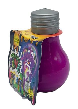 Вязкая масса лампочка fluoric "crazy slime" slm-07-01u светится в темноте фиолетовый