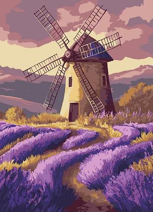 Картина за номерами "млин у сутінках" ©arttem_illustration 11089-ac 40х50 см