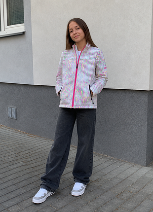Куртка осенняя ветровка softshell