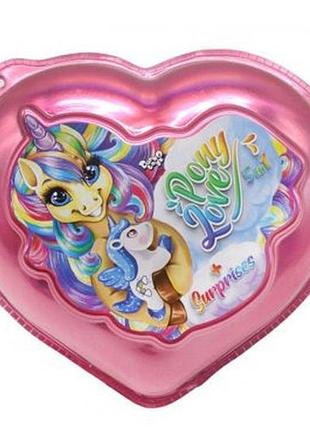 Набір креативної творчості "pony love" bps-01-02u укр рожевий