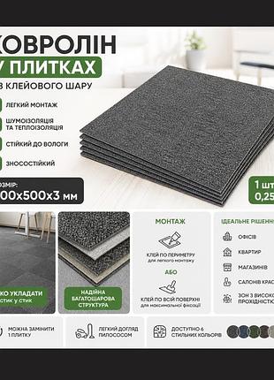 Ковролінова плитка