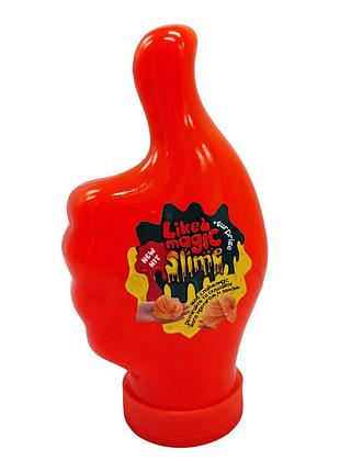 Вязкая масса, слайм "like magic slime" lms-01-01u 300 гр оранжевый