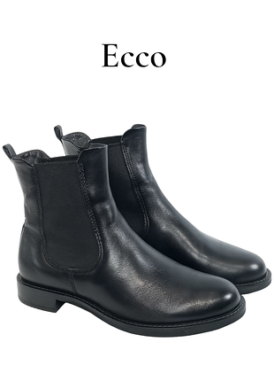 Кожаные женские ботинки челси ecco sartorelle 25 оригинал