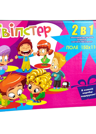 Игра "твистер" strateg 11256 поле 150-110 см